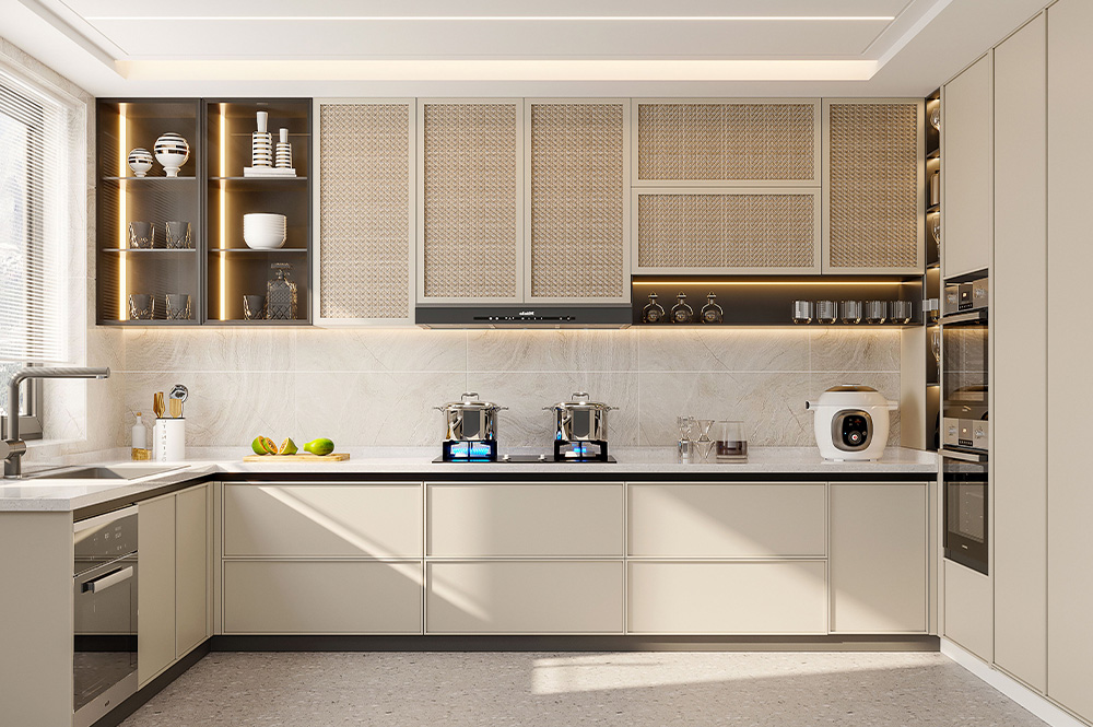 From functionality to scenarios, cabinets redefine the experience of living and cooking space