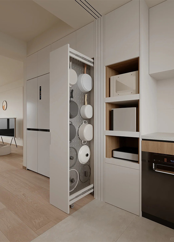 Storage of cookware