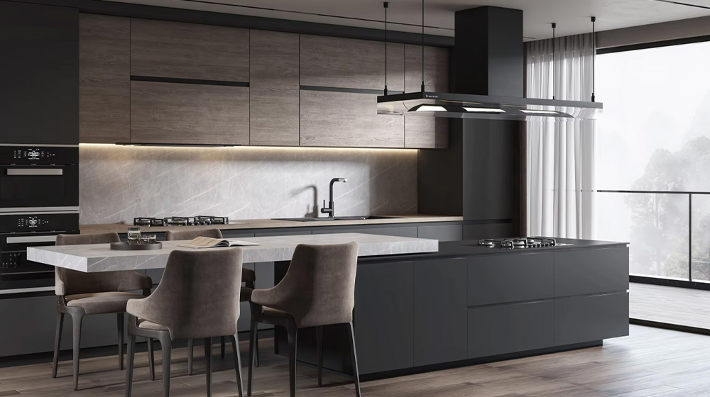 Integrated Kitchen and Kitchen Design