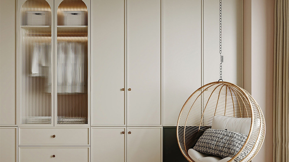 French arched glass style