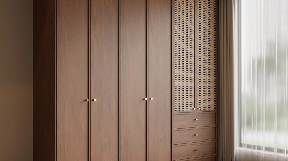 Deep wood minimalist design