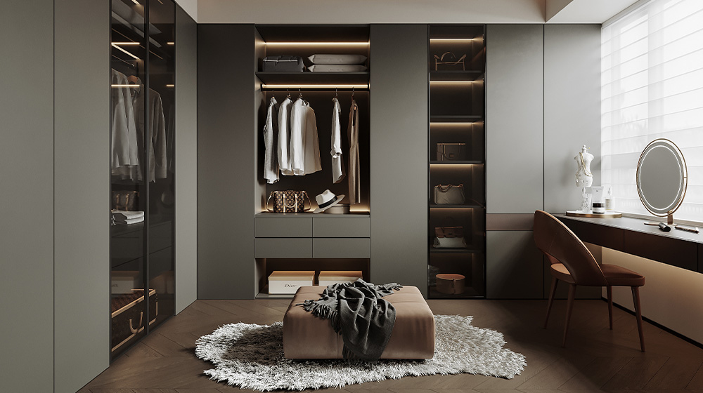 Minimally designed without handles