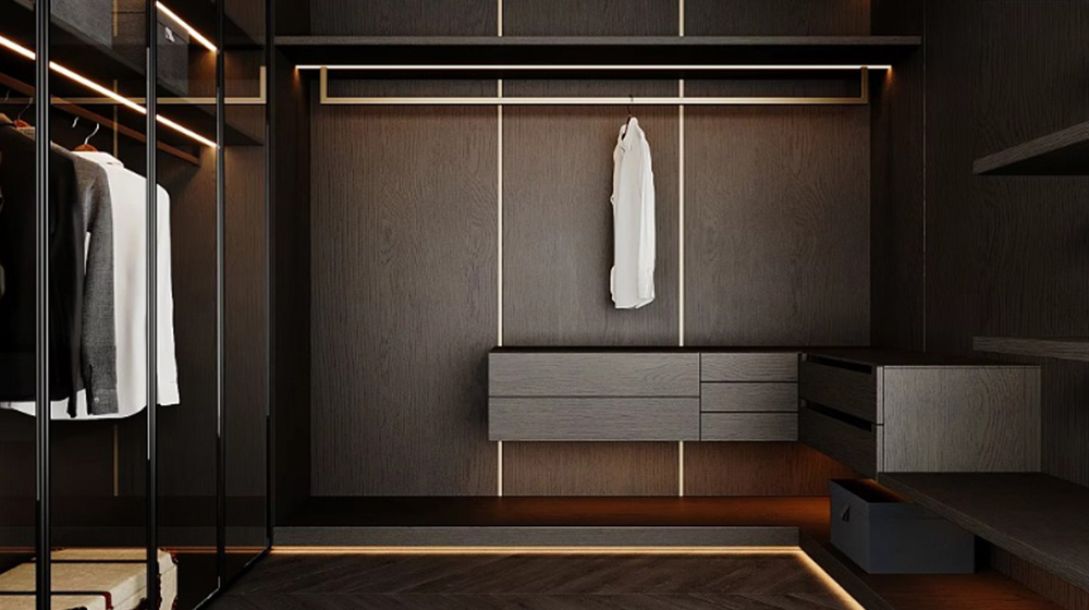 Minimalist wooden style