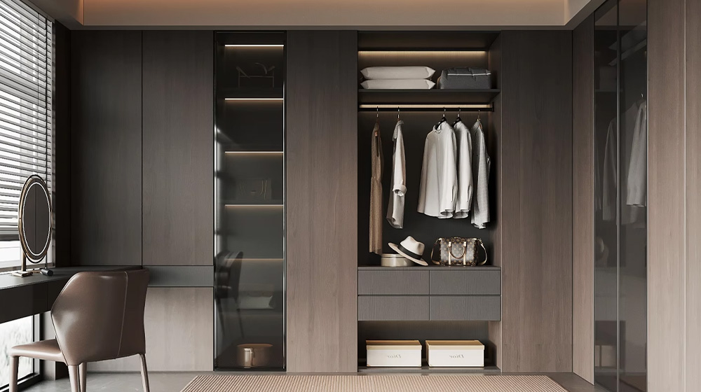 Minimalist glass style