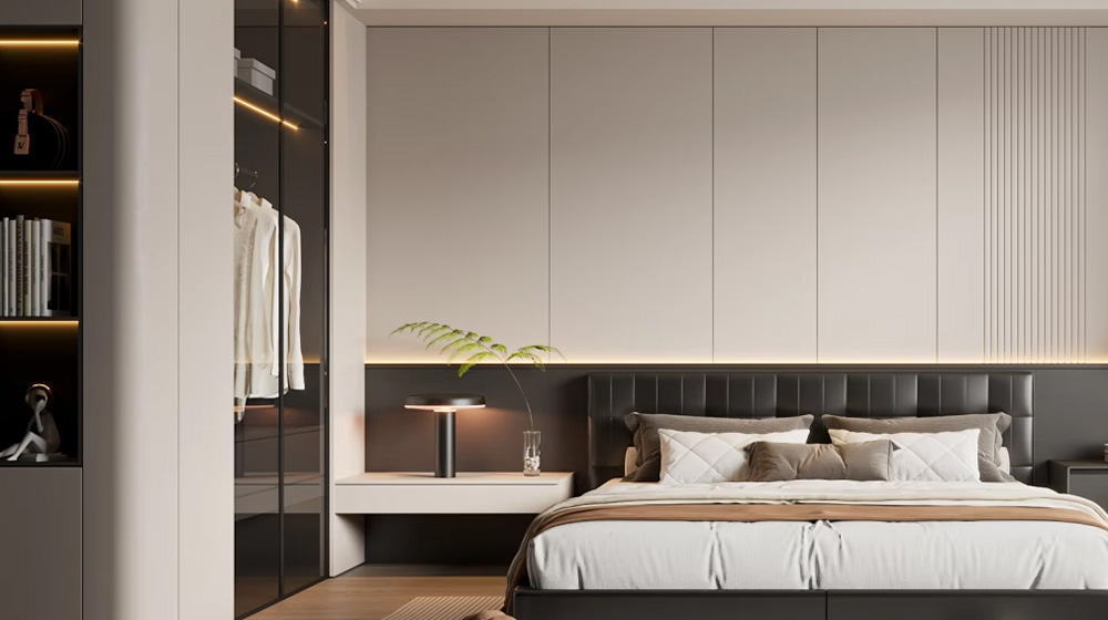 Integrated bedroom design